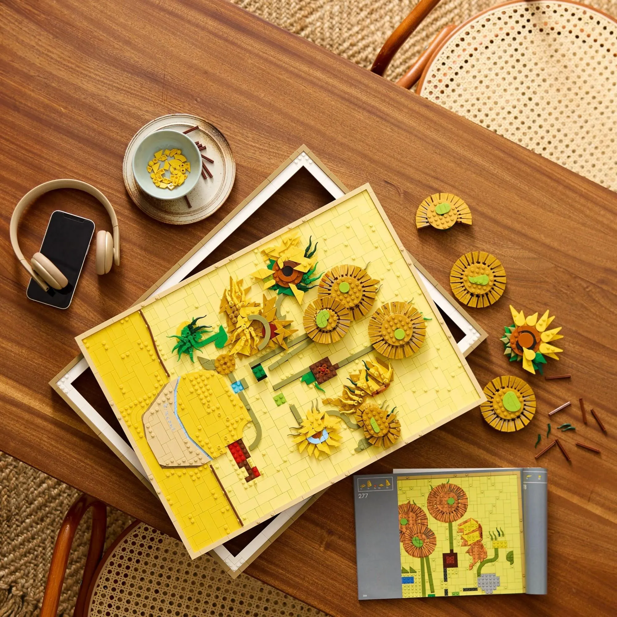 Конструктор LEGO Art 31215 «Подсолнухи» Винсента ван Гога