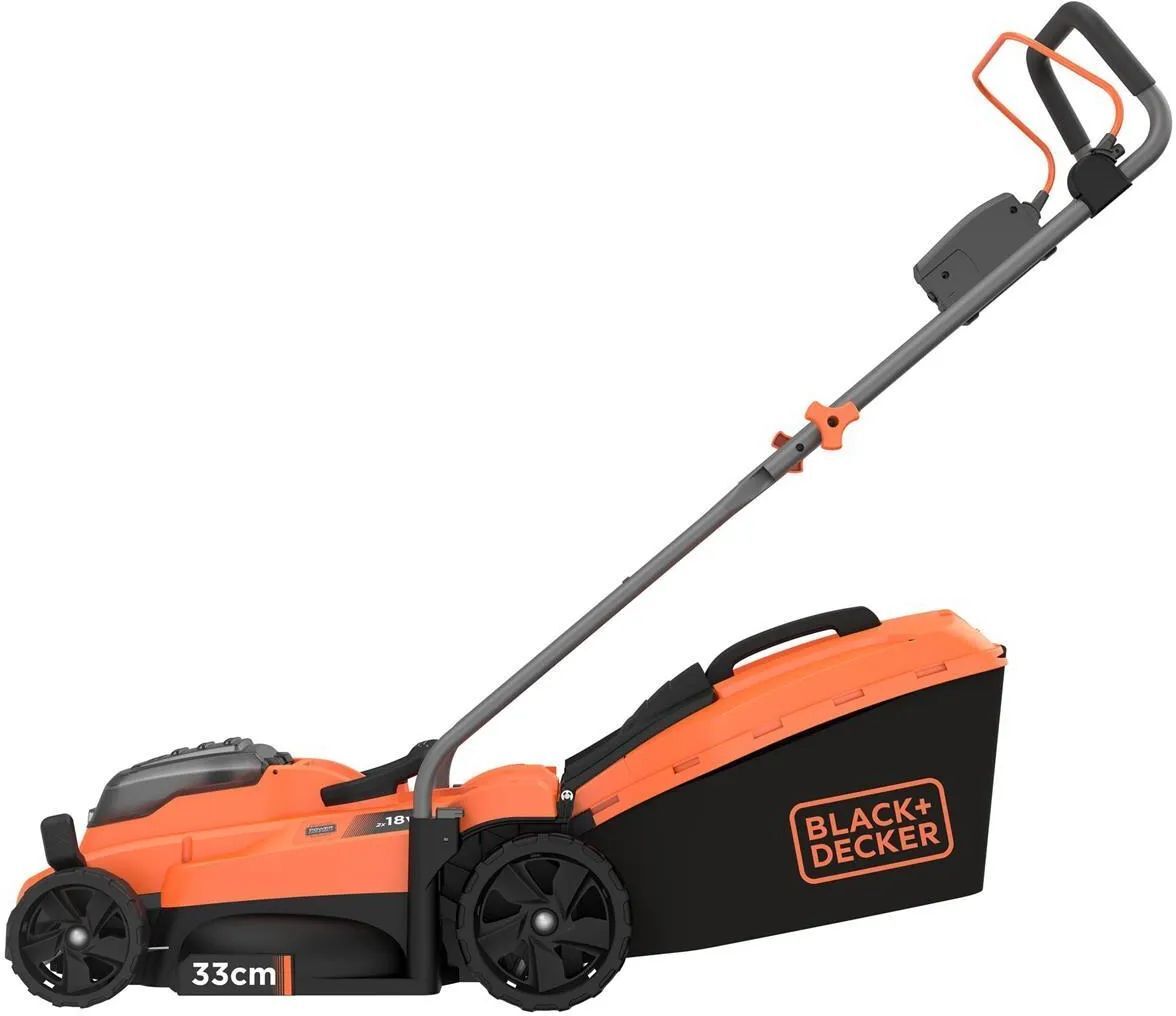 Газонокосилка аккумуляторная Black&Decker BCMW3318NXJ без акб и ЗУ