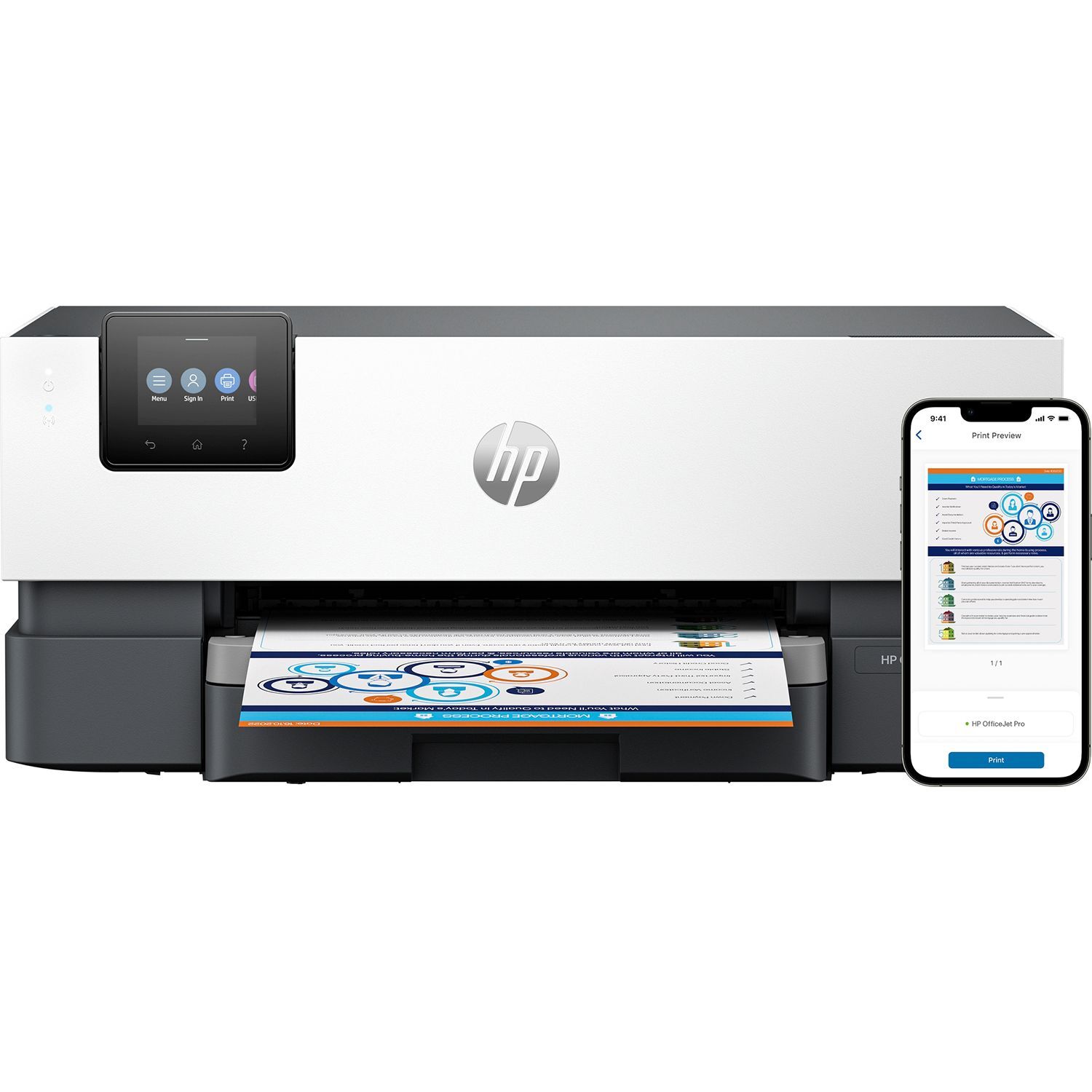 Принтер HP OfficeJet Pro 9110b AiO (5A0S3B)