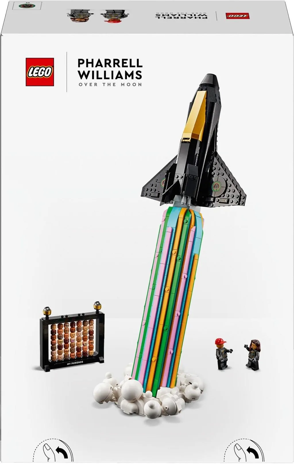 Конструктор LEGO Icons 10391 Радость с Фарреллом Уильямсом