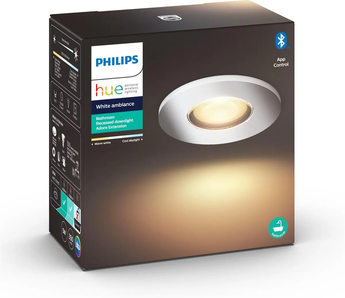 Светильник PHILIPS HUE WHITE AMBIANCE ADORE 584660