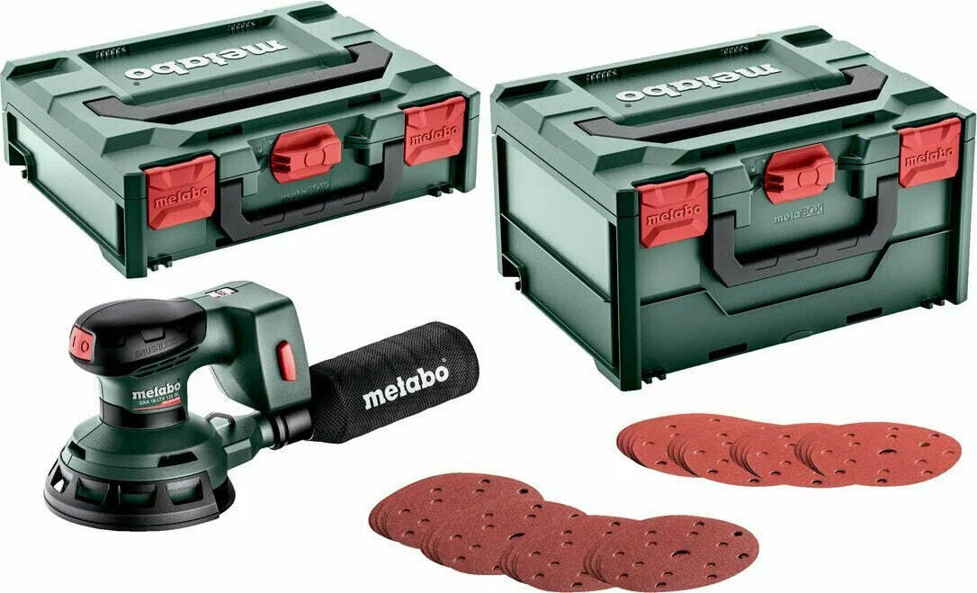Аккумуляторная эксцентриковая шлифмашина Metabo SXA 18 LTX 150 BL 600411850 без акб и ЗУ