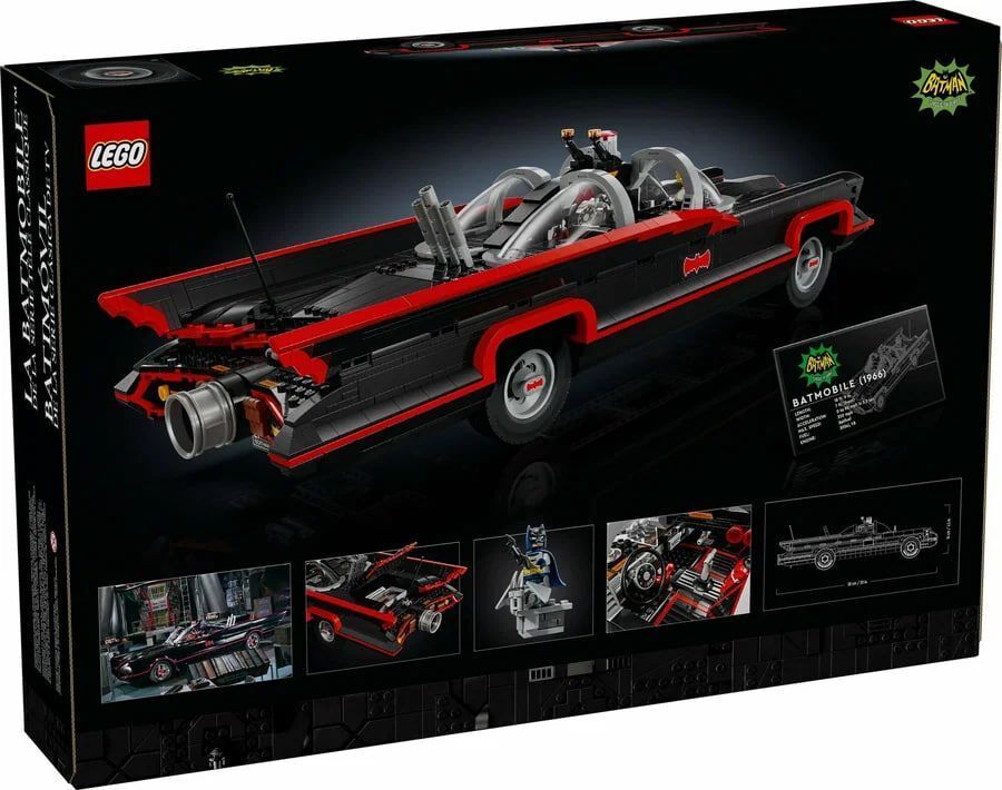 LEGO DC Batman 76328 Классический Бэтмобиль