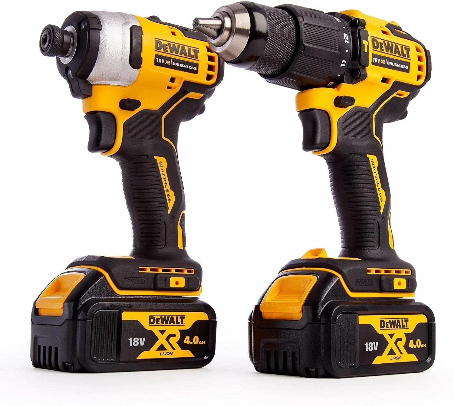Набор инструментов DeWALT DCK2062M2T (ударная дрель-шуруповерт DCD709 + ударный шуруповерт DCF809)
