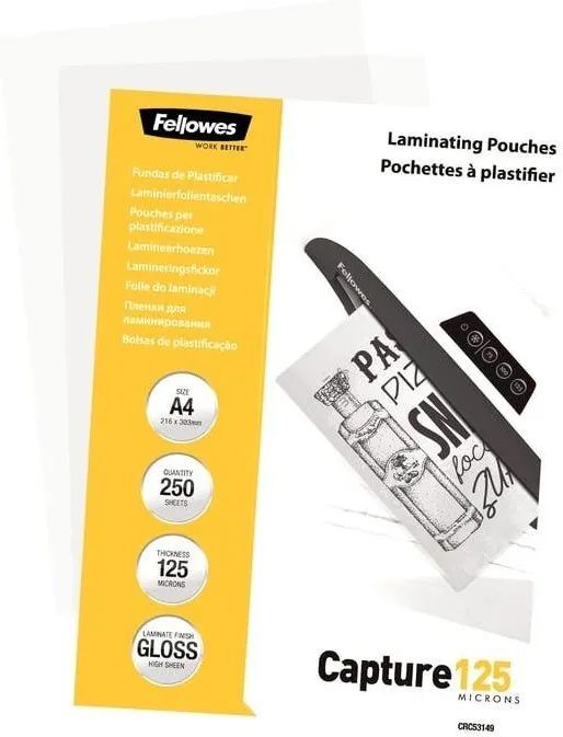 Пленка для ламинирования Fellowes 5314903 250 шт.