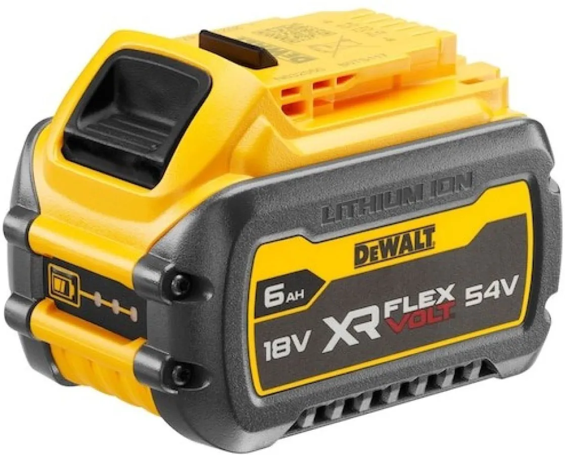 Набор аккумуляторов DeWalt DCB546T2-XJ, 2 АКБ Li-Ion FlexVolt (18/54 В, 6.0/2.0 Ач)
