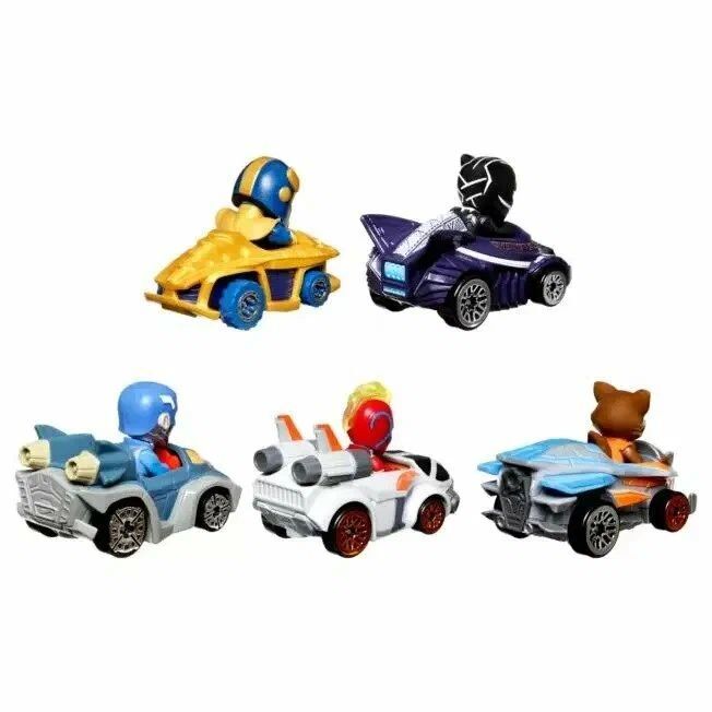 Набор машинок Mattel Hot Wheels RacerVerse Marvel HPN40