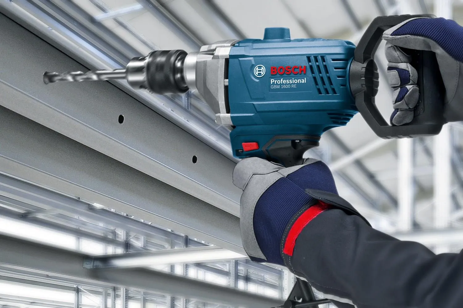 Безударная дрель Bosch GBM 1600 RE Professional 06011B0000