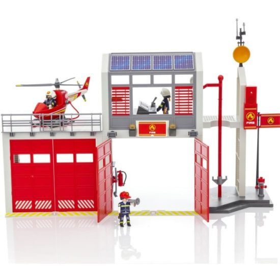 Набор с элементами конструктора Playmobil City Action 9462 Пожарная служба: Пожарная станция, 181 дет.