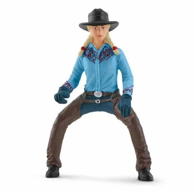 Schleich - пастушка и лассо 42577