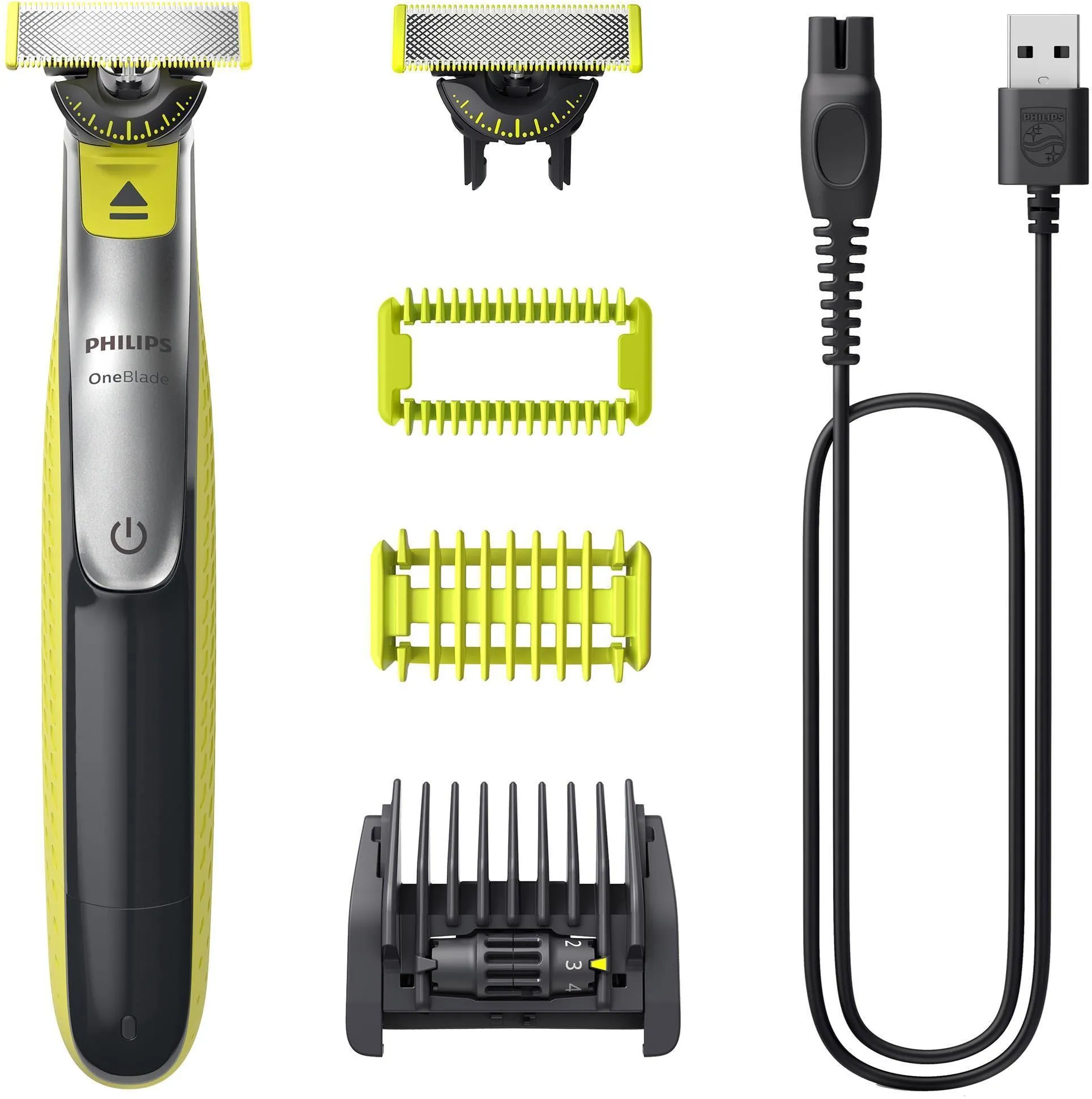 Беспроводной триммер Philips OneBlade 360 Face + Body QP2834/23