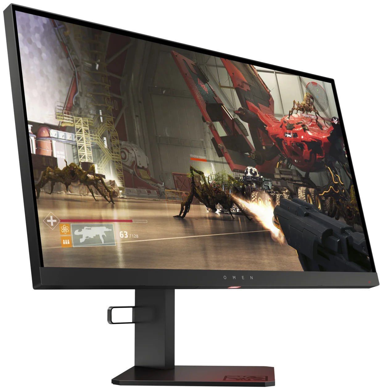 24.5" Монитор HP Omen X 25f, 1920x1080, 240 Гц, TN, черный