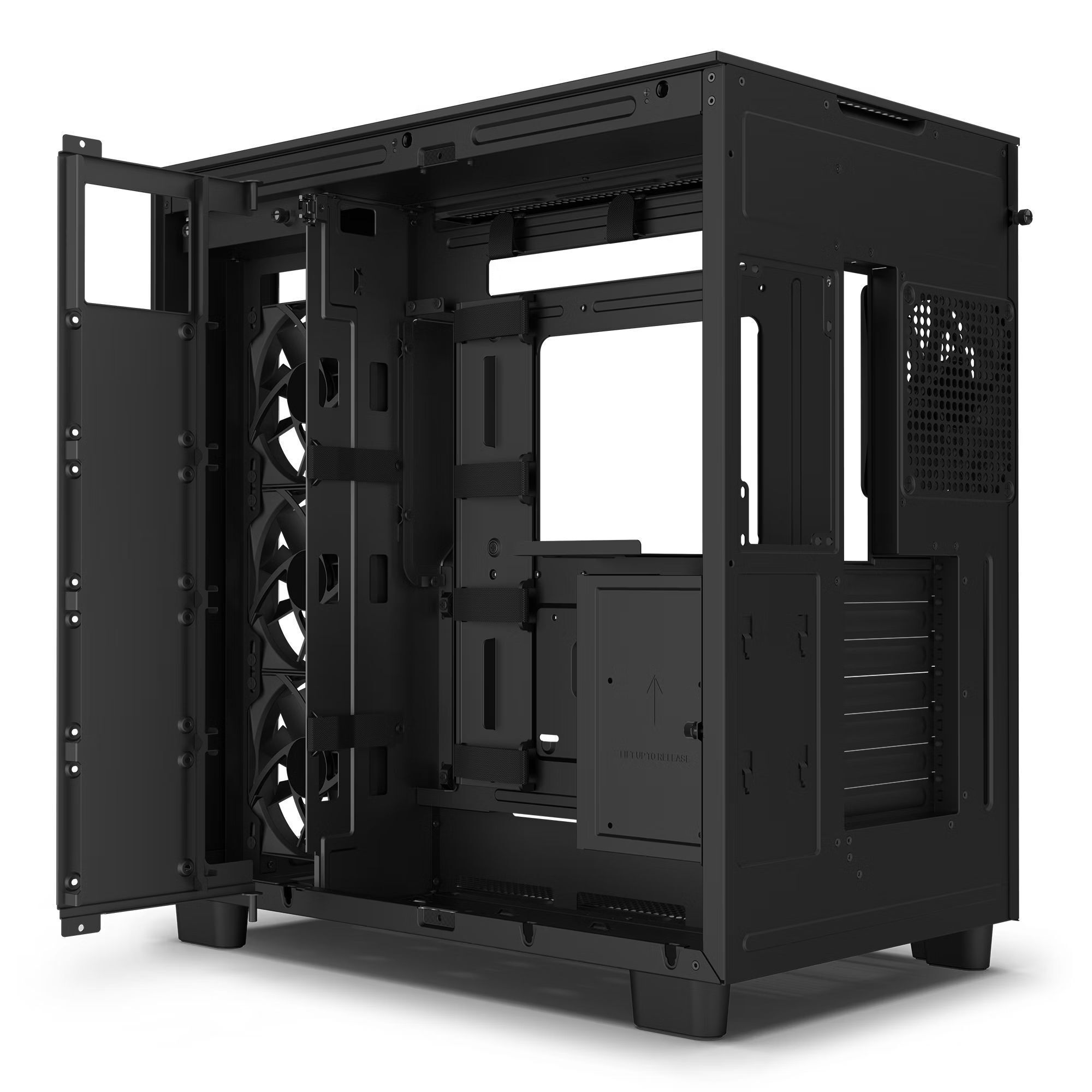 Компьютерный корпус NZXT H9 Flow Case, black