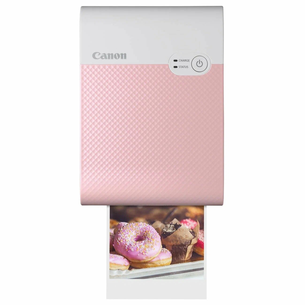 Принтер сублимационный Canon Selphy SQUARE QX10, цветн., меньше A6, розовый