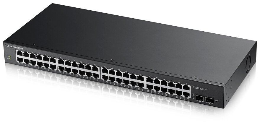 Коммутатор Zyxel GS1900-48 v2 GS1900-48-EU0102F 48G 2SFP управляемый