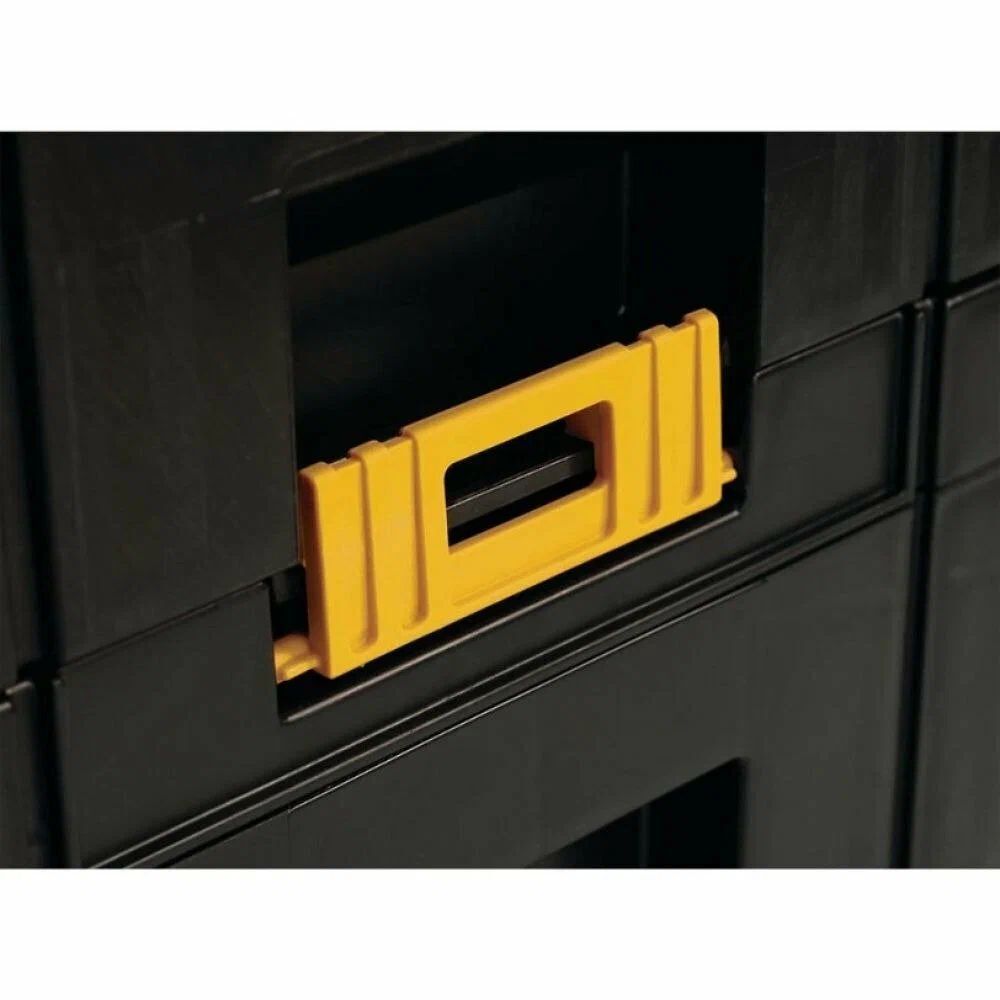 Ящик с органайзером DeWALT TSTAK DWST1-70705, 43x31x16 см, черный/желтый