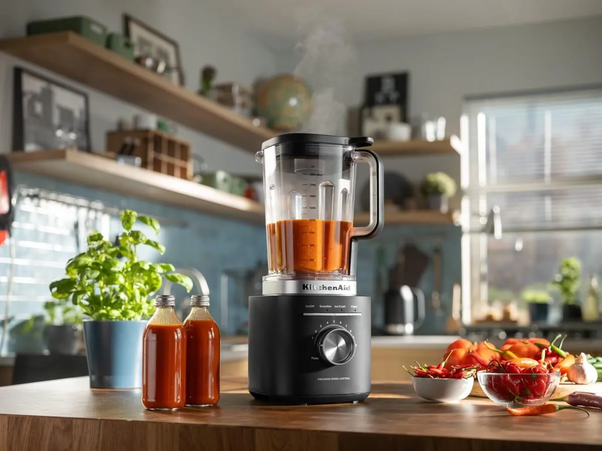 Стационарный блендер KitchenAid Pure Power 5KSB2073EBM, чёрный матовый