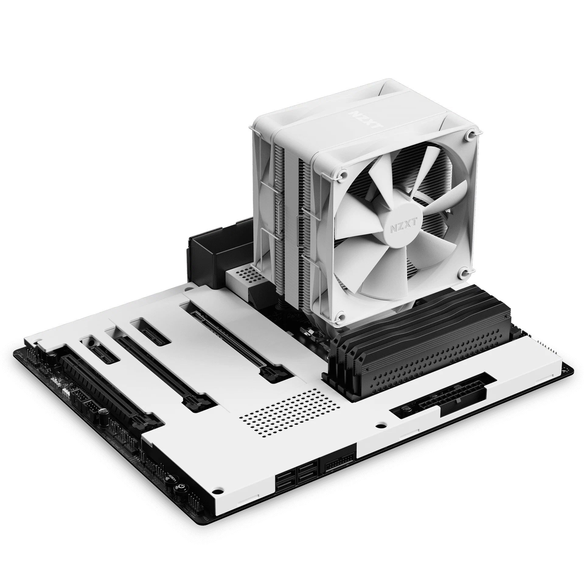 Кулер для процессора NZXT T120, белый