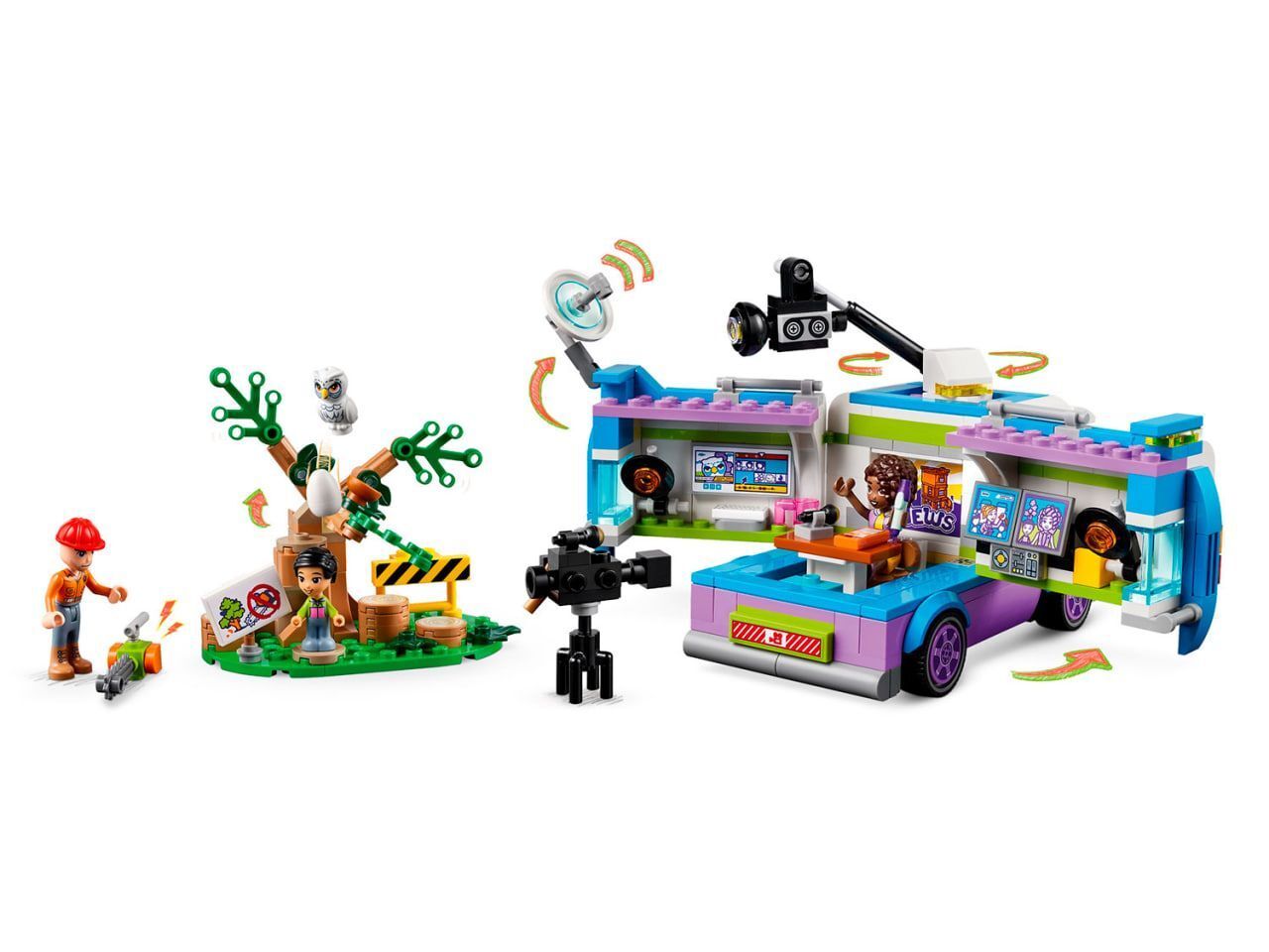 LEGO Friends 41749 Фургон отдела новостей