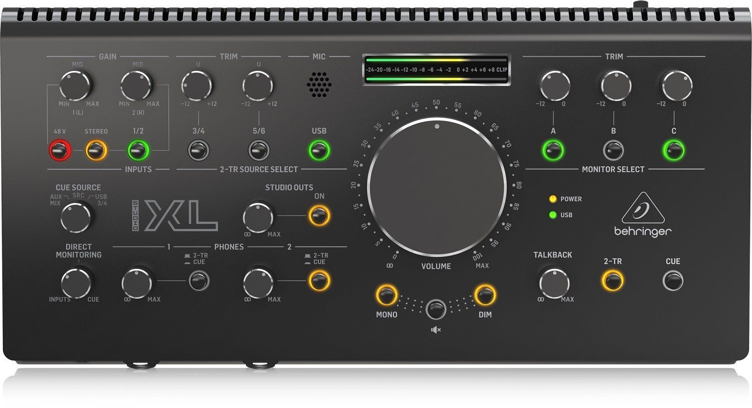 Behringer STUDIO XL USB Звуковой интерфейс, мониторный контроллер STUDIO XL