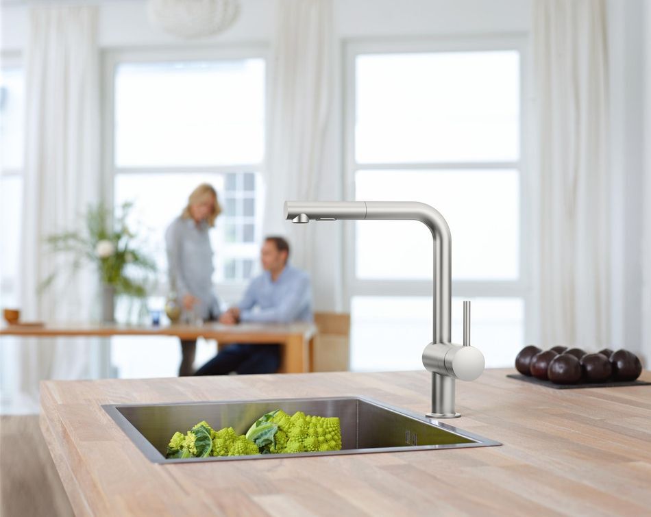 Смеситель для кухни (мойки) Grohe Minta 30274DC0 нержавеющая сталь