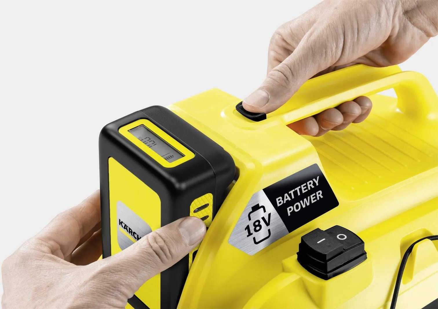Пылесос KARCHER WD 1 Compact Battery Set 1.198-301.0