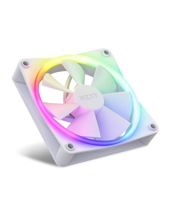 Комплект вентиляторов NZXT F120 RGB Core Triple Pack (RFR12TFW1), белый