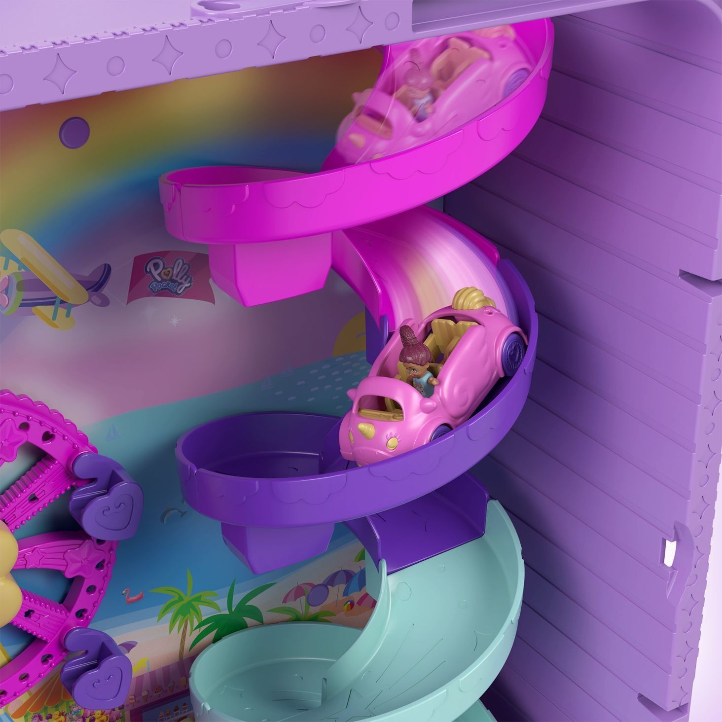 Игровой набор Mattel Polly Pocket Курорт HKV43