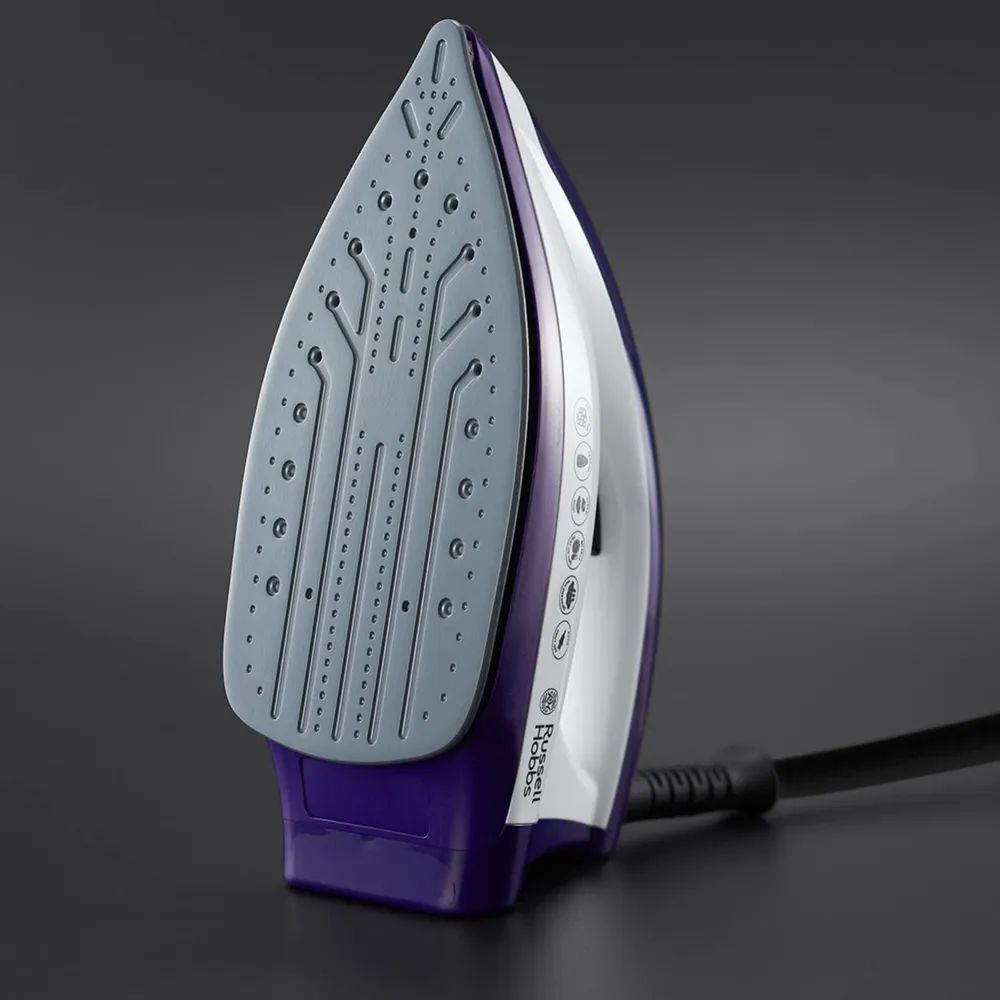 Утюг с парогенератором Russell Hobbs 24440 Series 3 (фиолетово-белый)