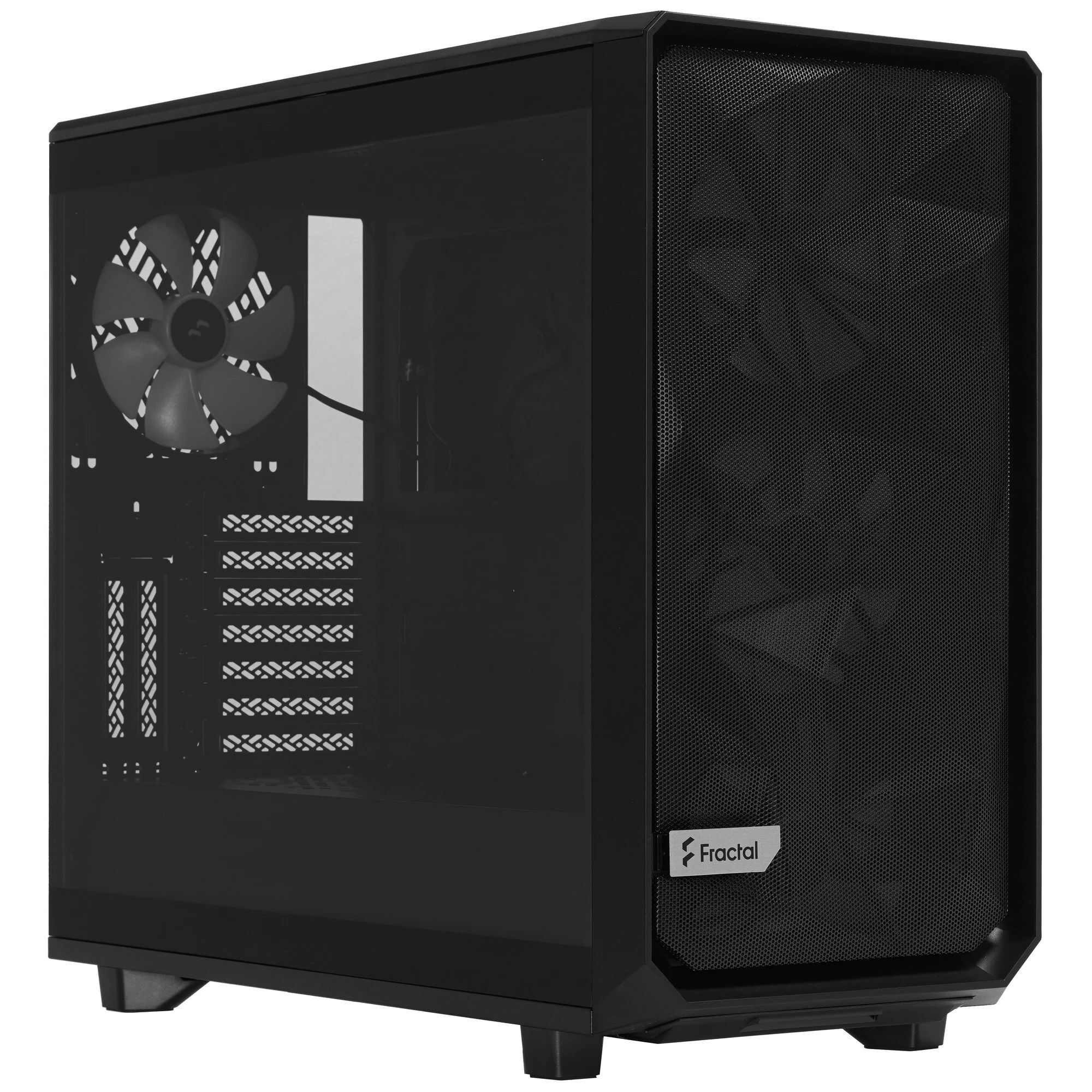 Корпус компьютерный Fractal Design Meshify 3 Ambience Pro RGB Black TG Light Tint черный (FD-CMES3-A03)