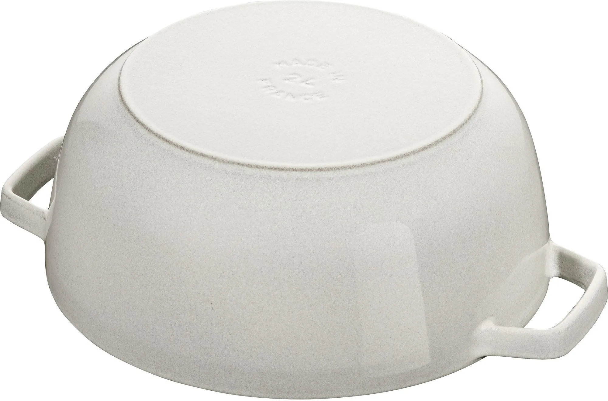 Чугунная кастрюля Staub Snowflake La Cocotte 3,6 л, белая 405065480
