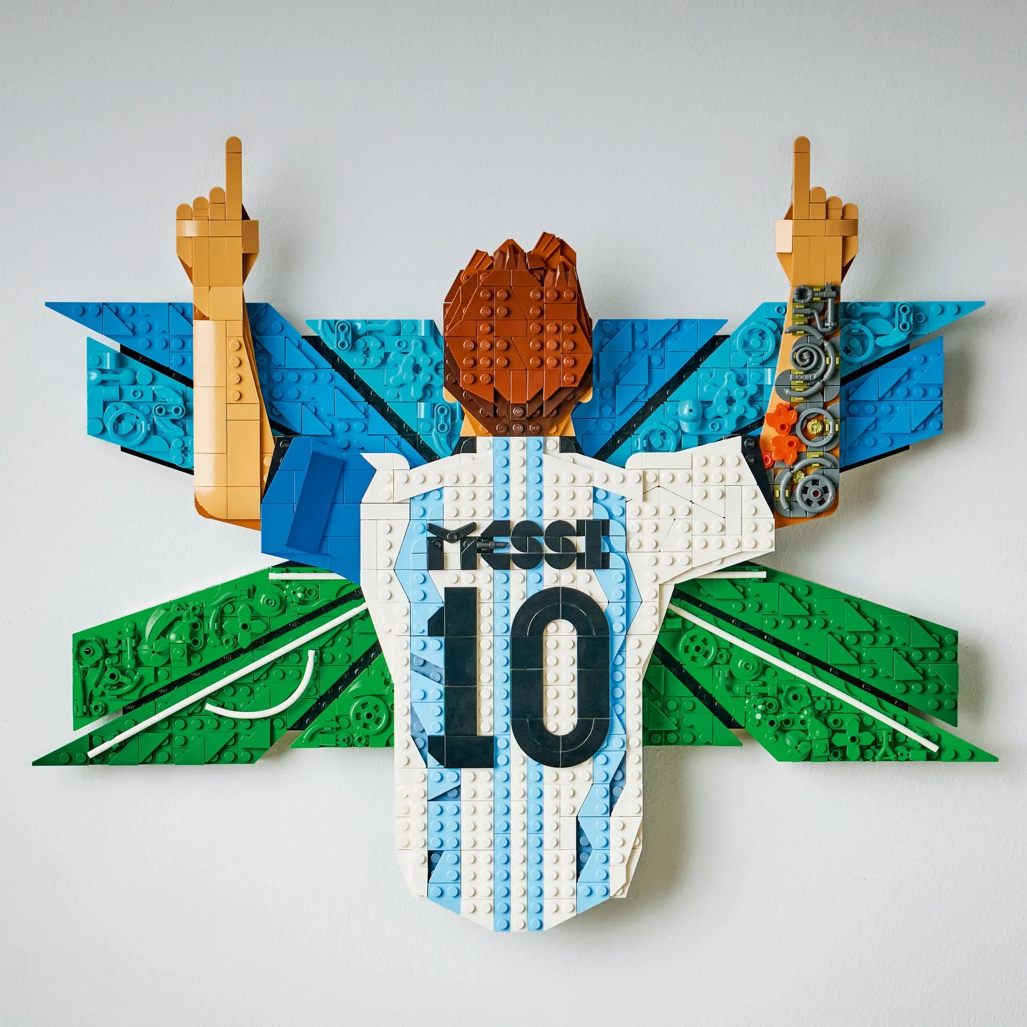 Конструктор LEGO Editions Football 43018 Лионель Месси — празднование гола