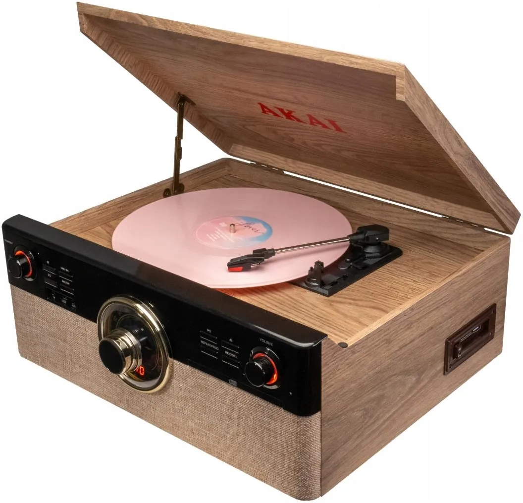 Проигрыватель винила Akai ATT-300CC Brown