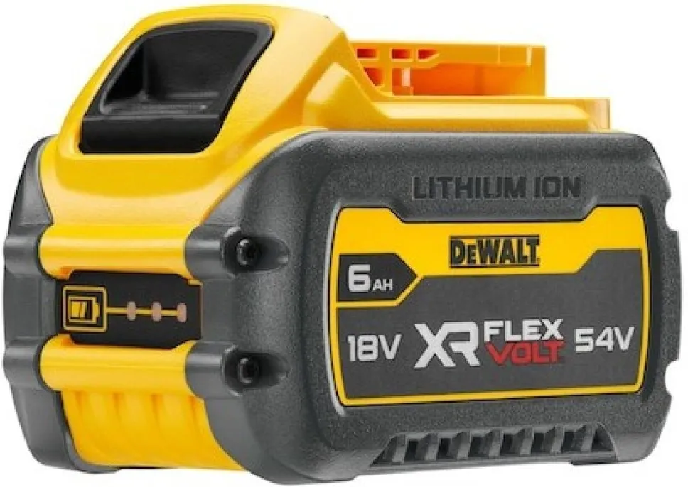 Набор аккумуляторов DeWalt DCB546T2-XJ, 2 АКБ Li-Ion FlexVolt (18/54 В, 6.0/2.0 Ач)