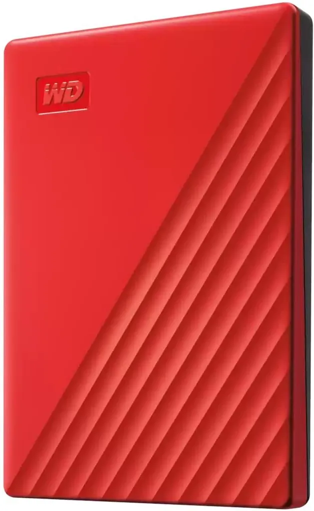 Внешний жёсткий диск Western Digital My Passport HDD 2 ТБ красный (WDBYVG0020BRD-WESN)