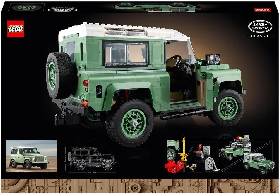 Конструктор LEGO ICONS 10317 Land Rover Classic Defender 90