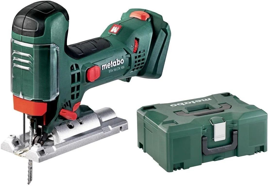 Лобзик аккумуляторный Metabo STA 18 LTX 100 601002840 в кейсе metaBOX без акб и ЗУ