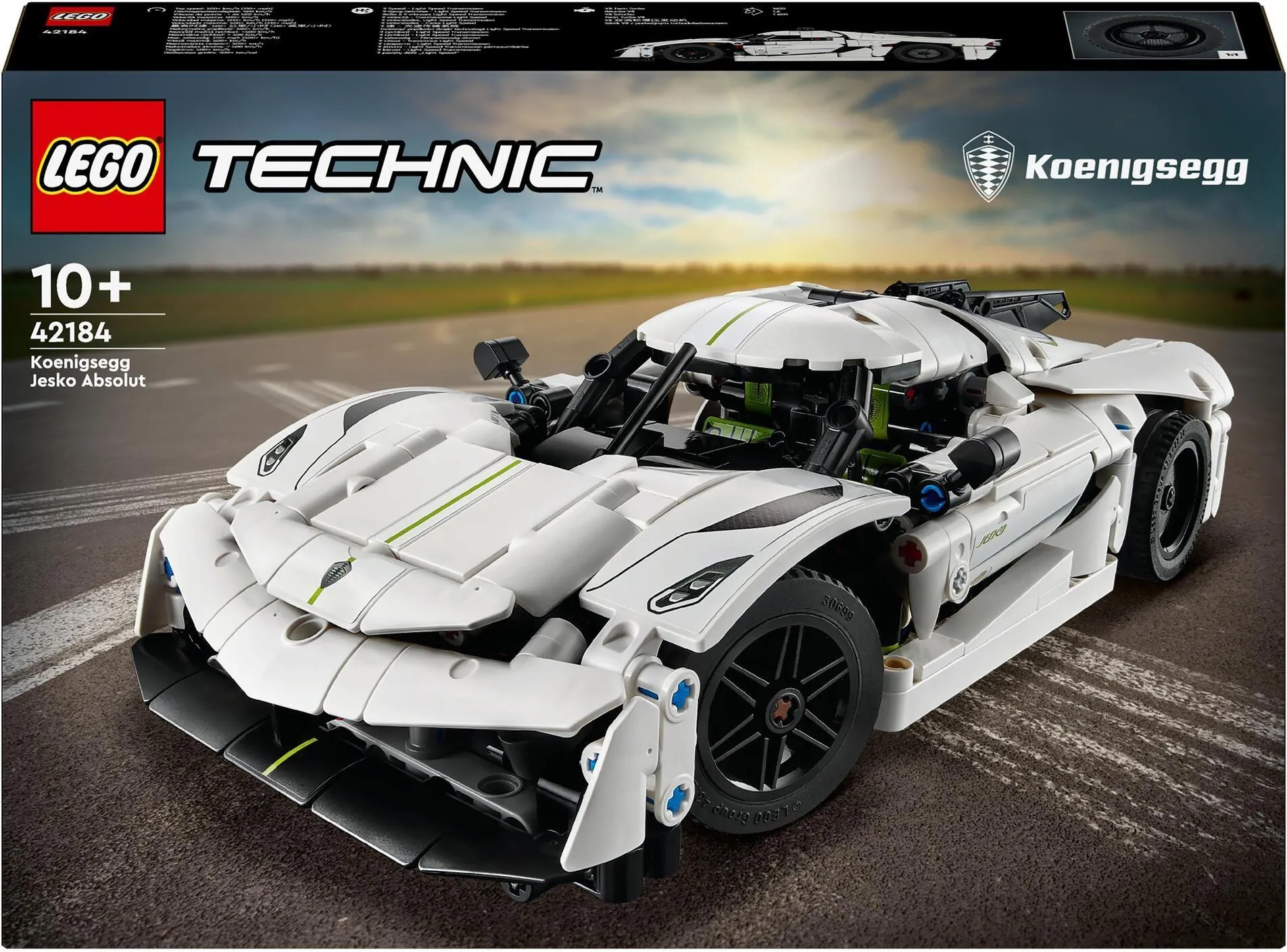 Конструктор LEGO Technic 42184 Koenigsegg Jesko Absolut
