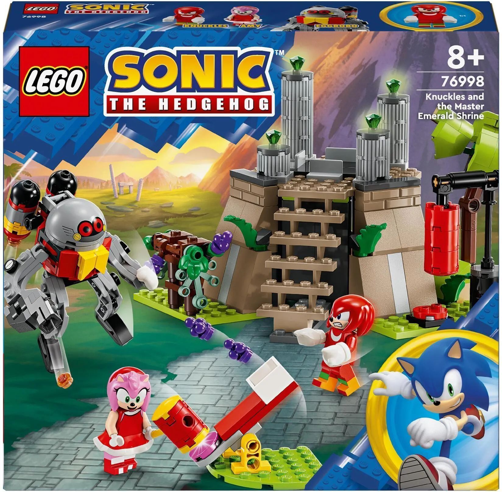 LEGO Sonic the Hedgehog 76998 Наклз и Мастер Изумрудного храма