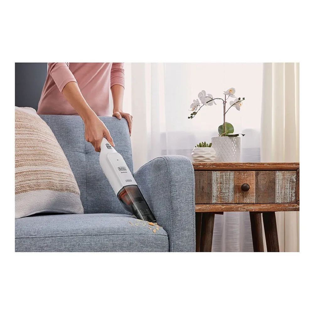 Пылесос ручной Black+Decker Vacuum HLVC315J11-QW, беспроводной, белый