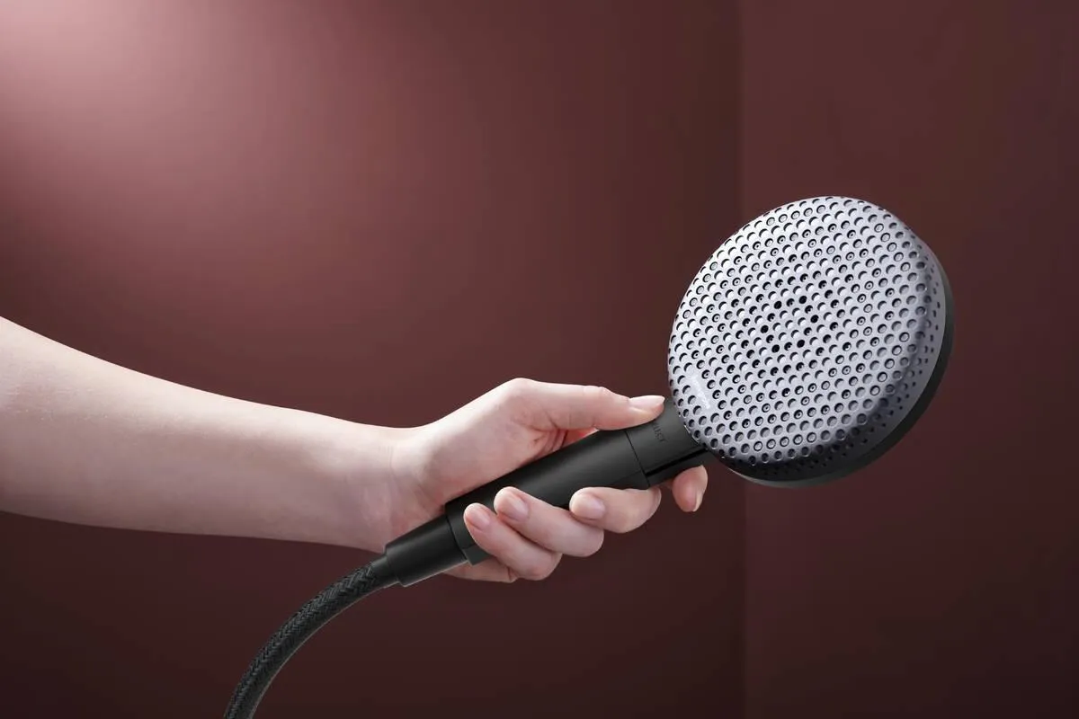 Ручной душ Hansgrohe Raindance Alive Select S, черный матовый 24511670