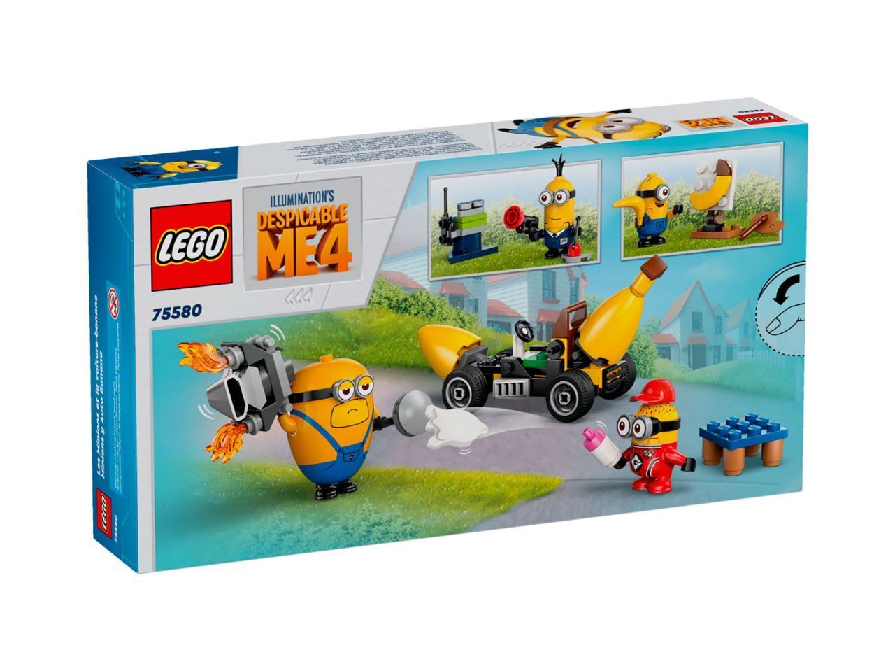 LEGO Minions 75580 Миньоны и машина-банан