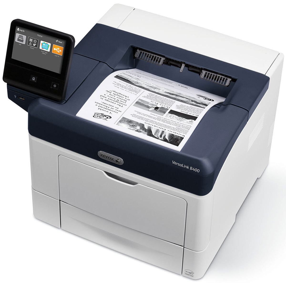 Принтер лазерный Xerox VersaLink B400DN, ч/б, A4, белый
