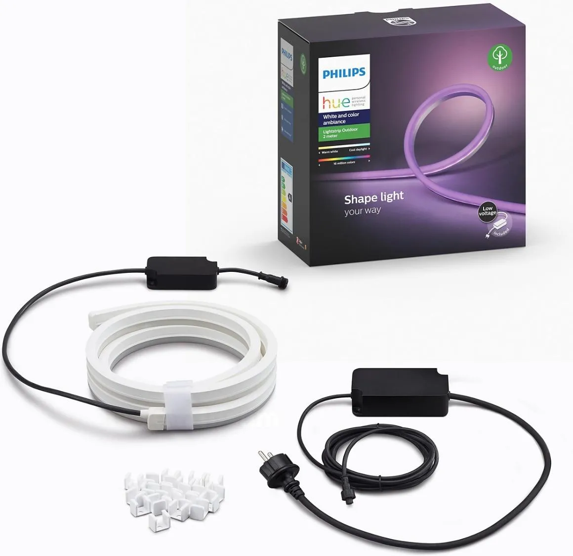 Уличная светодиодная лента 2 метра PHILIPS Hue White and Color Ambiance 929002289002