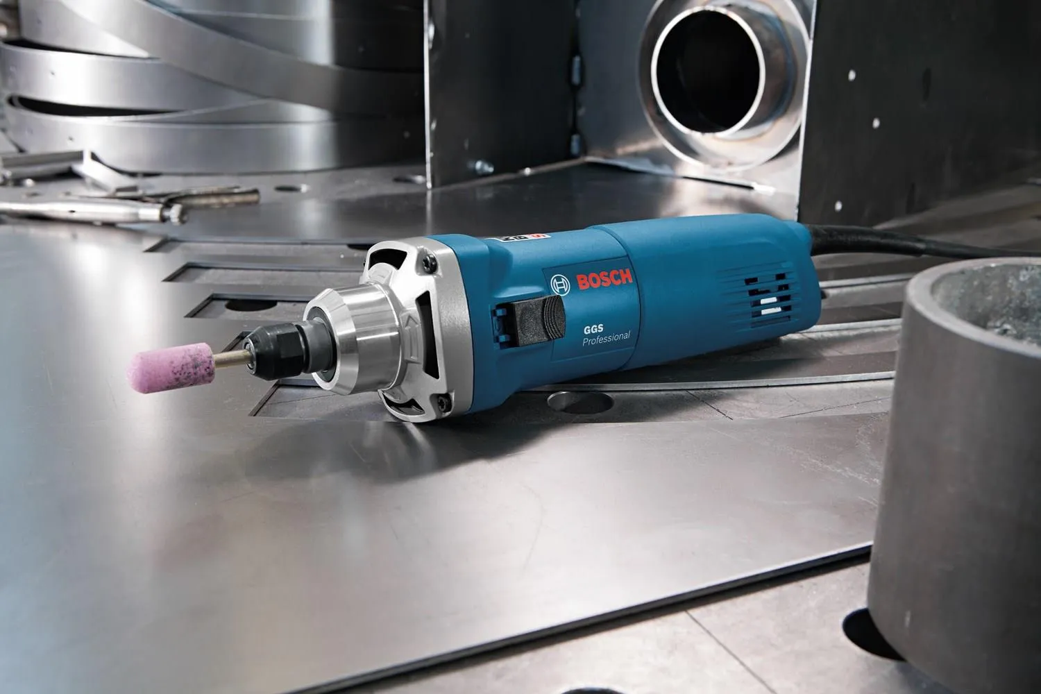 Прямая шлифовальная машина сетевая Bosch GGS 28 C Professional 0601220000