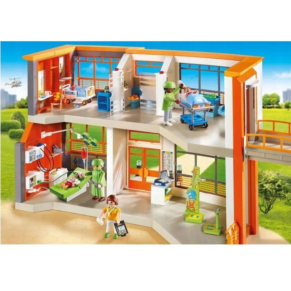 Playmobil City Life 6657 Детская клиника, 291 дет.