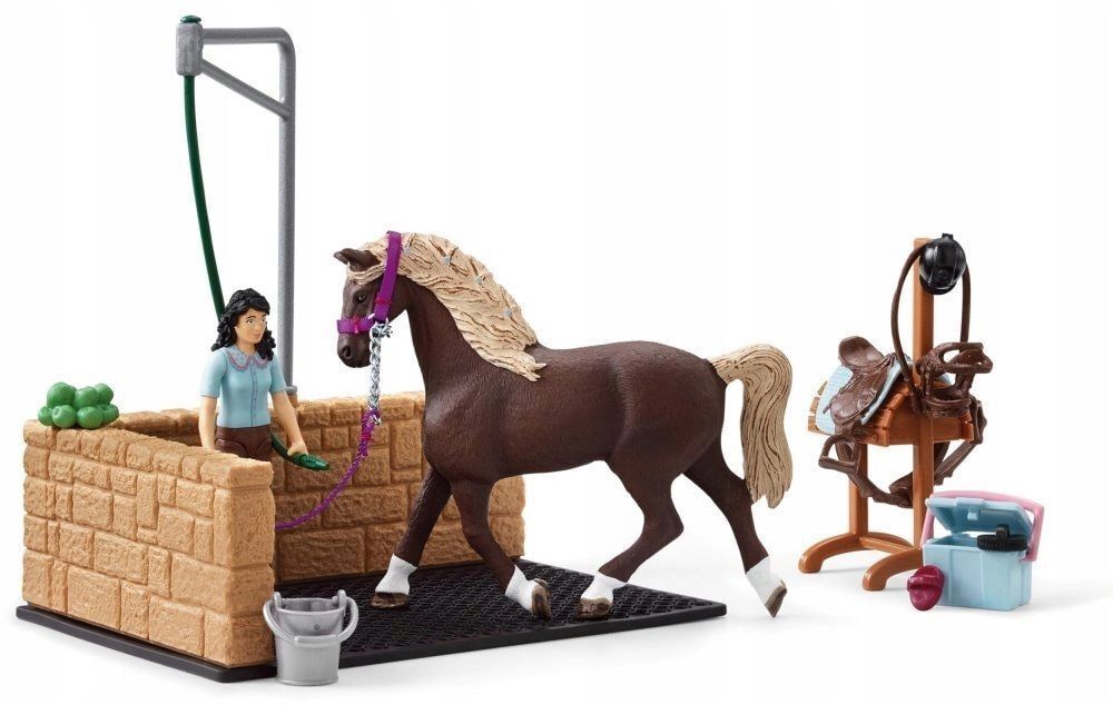 Мойка для лошадей Horse Club с Эмили и Луной Schleich 42438