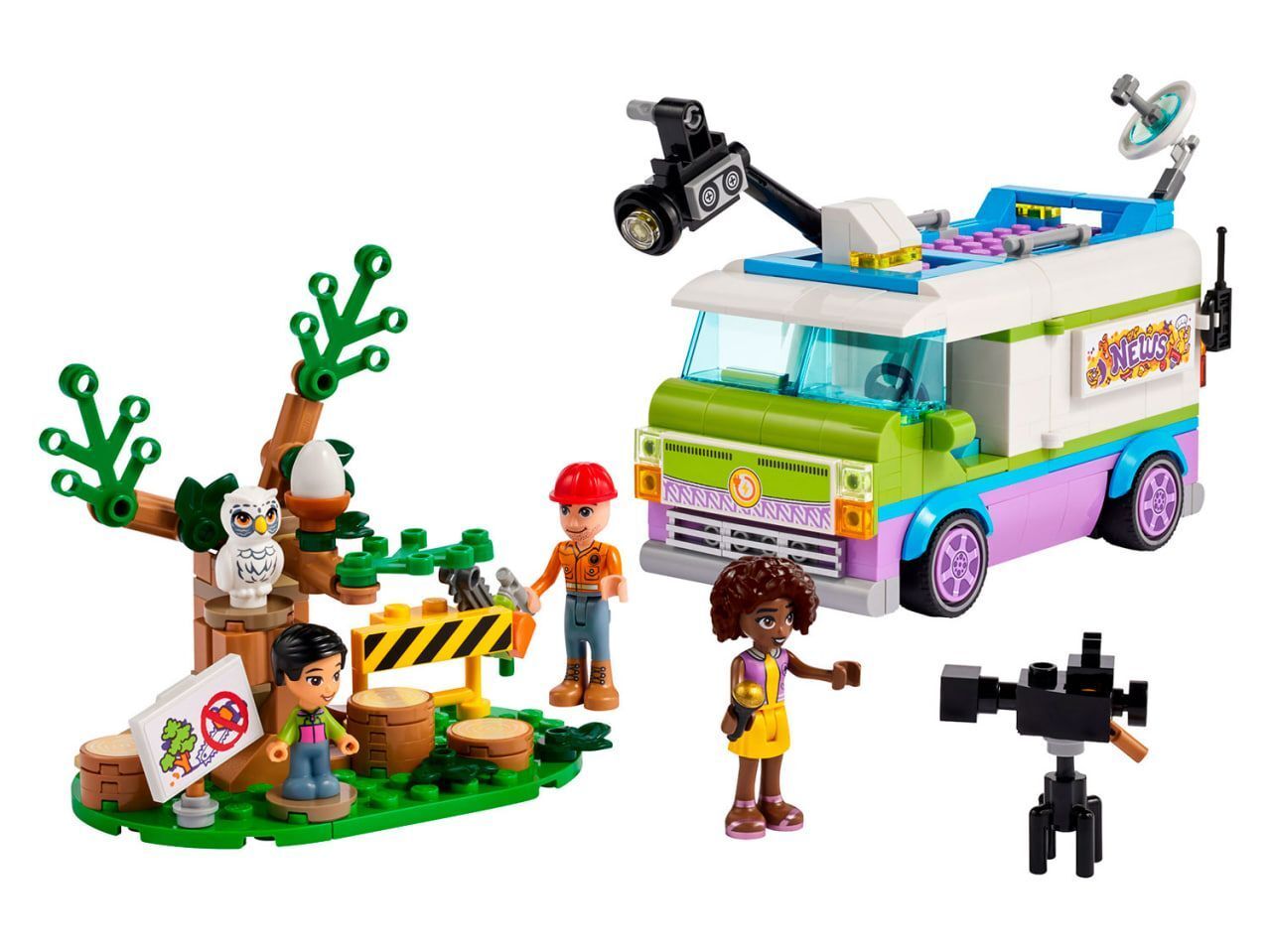 LEGO Friends 41749 Фургон отдела новостей