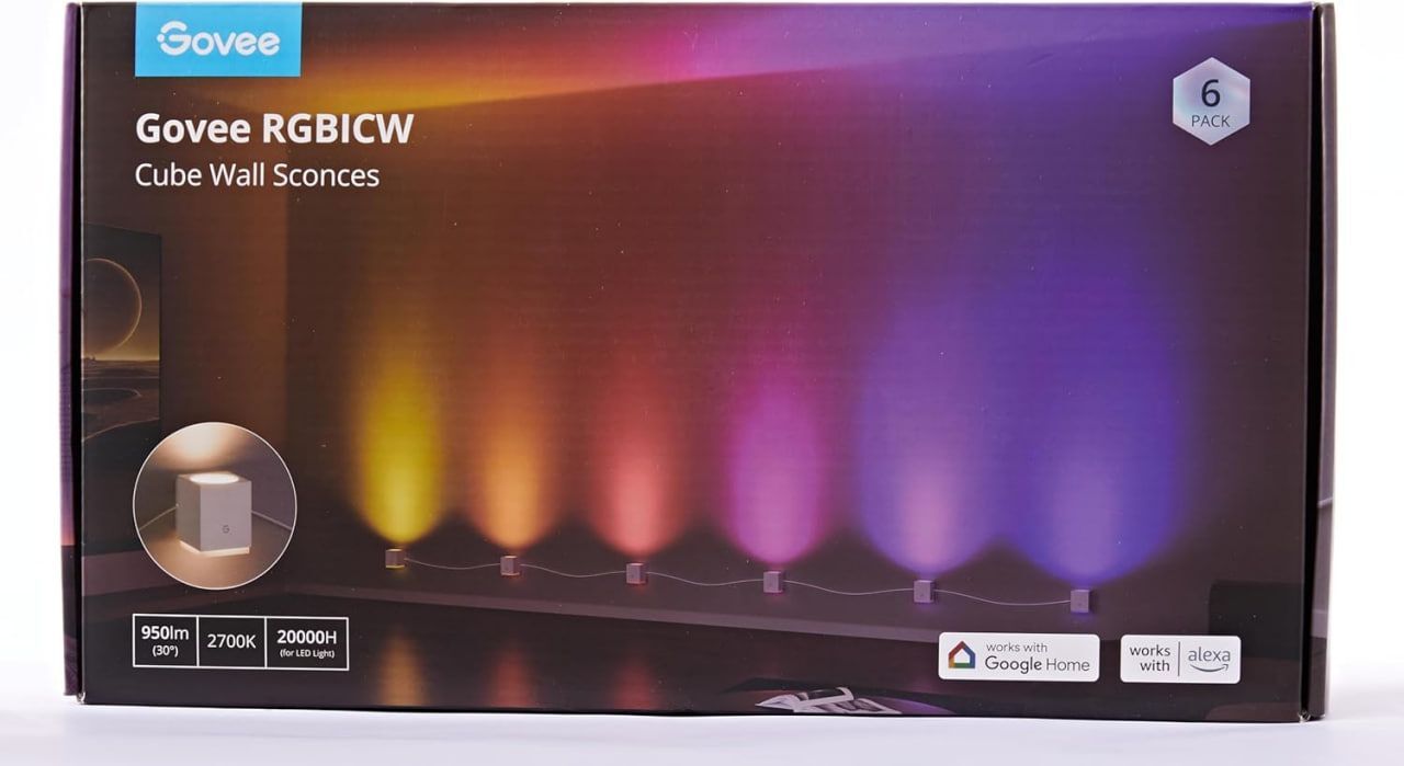 Комплект настенных светильников Govee RGBIC H6088301DE