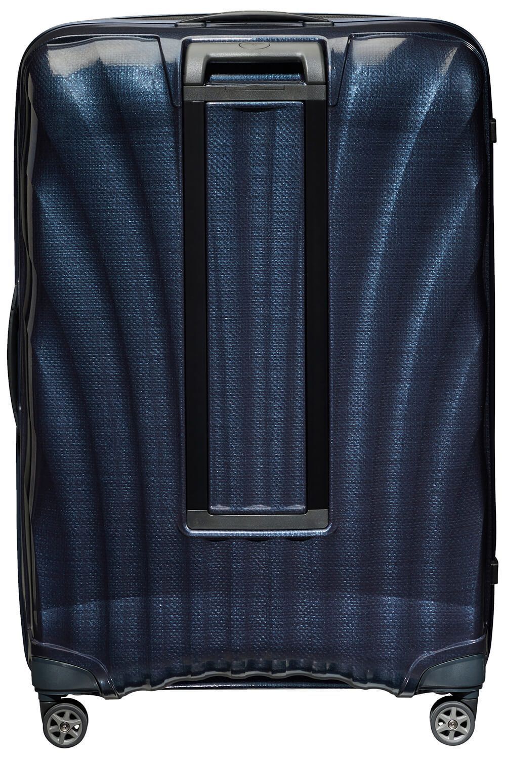 Чемодан Samsonite, пластик, полипропилен, адресная бирка, 144 л, размер XXL, синий